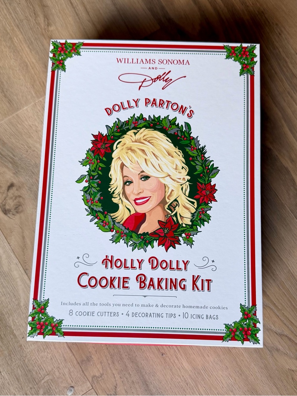 Williams Sonoma x Dolly Parton Holly Dolly Cookie Baking Kit - NWT